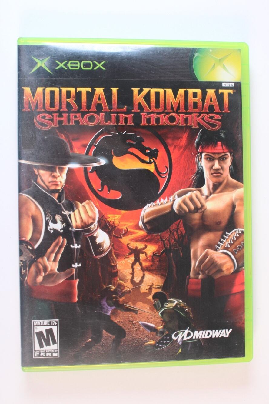 Mortal Kombat: Shaolin Monks (Microsoft Xbox, 2005) Authentic, Complete, Tested